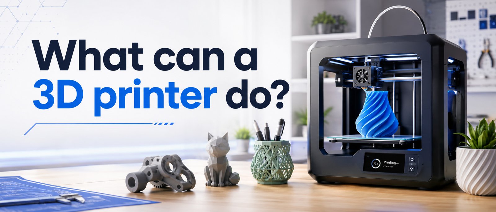 Ce poți face cu o imprimantă 3D? 14 lucruri utile (și 3 care chiar surprind)