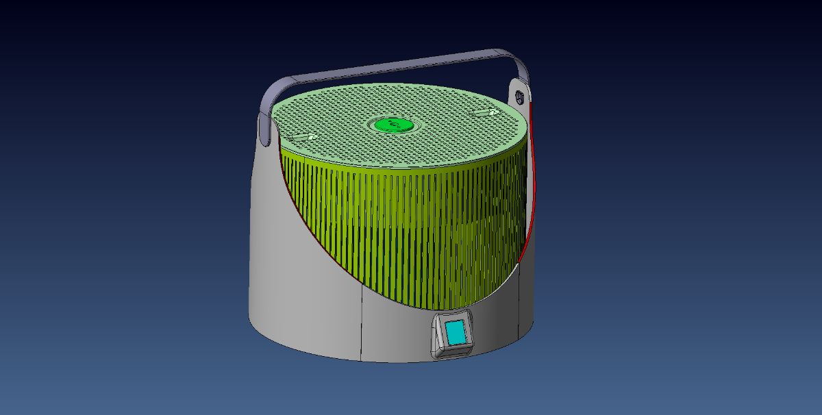 Briny Saline Aerosol Device — Respiratory Wellness System with Salt-Based Air Microclimate Technology